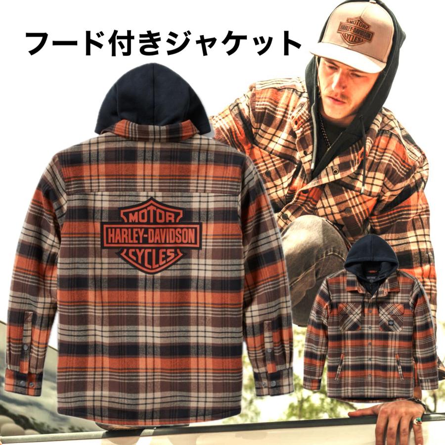 Harley Davidson（ハーレー・ダビッドソン） パーカージャケット バー