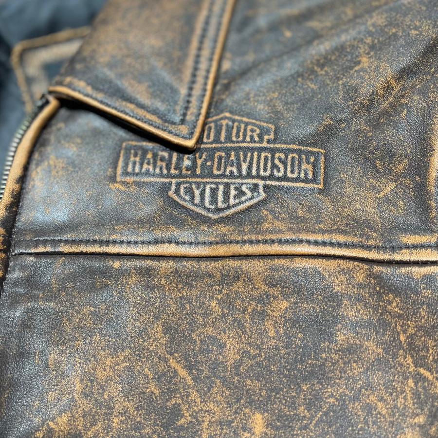 Harley Davidson ハーレーダビッドソン純正 レザージャケット 本 Harley Davidson ハーレーダビッドソン純正 レザージャケット 本