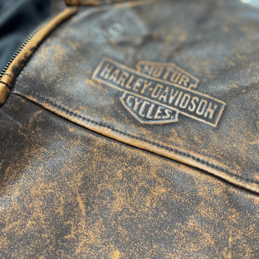 Harley Davidson ハーレーダビッドソン純正 レザージャケット 本 Harley Davidson ハーレーダビッドソン純正 レザージャケット 本