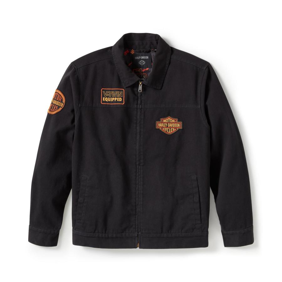 ハーレーダビッドソン純正 ツイルジャケット HARLEY DAVIDSON 正規品