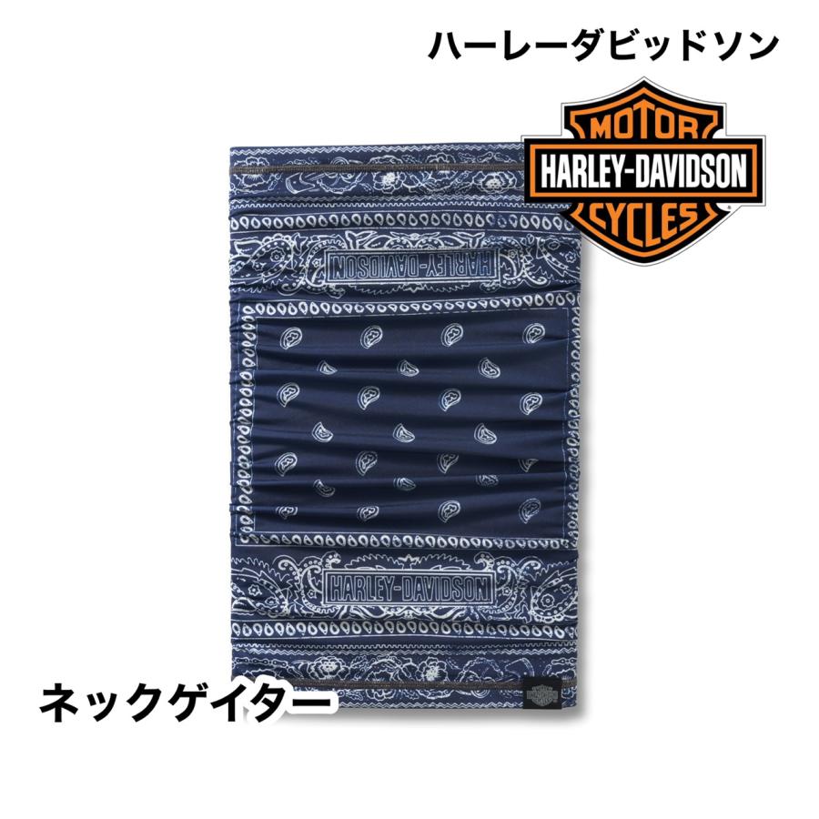 フェイスマスク ハーレーダビッドソン純正 ネックチューブ カラス 