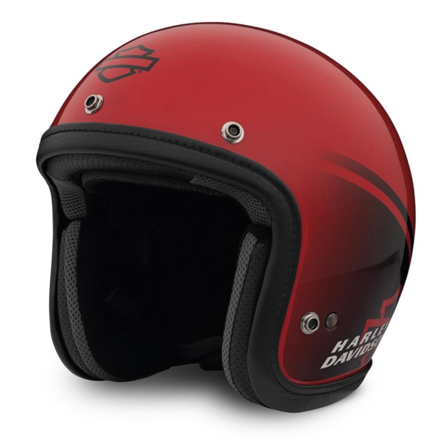 Harley Davidson クラシックエア 赤 メトロポリタン ヘルメット Harley Davidson クラシックエア 赤 メトロポリタン ヘルメット
