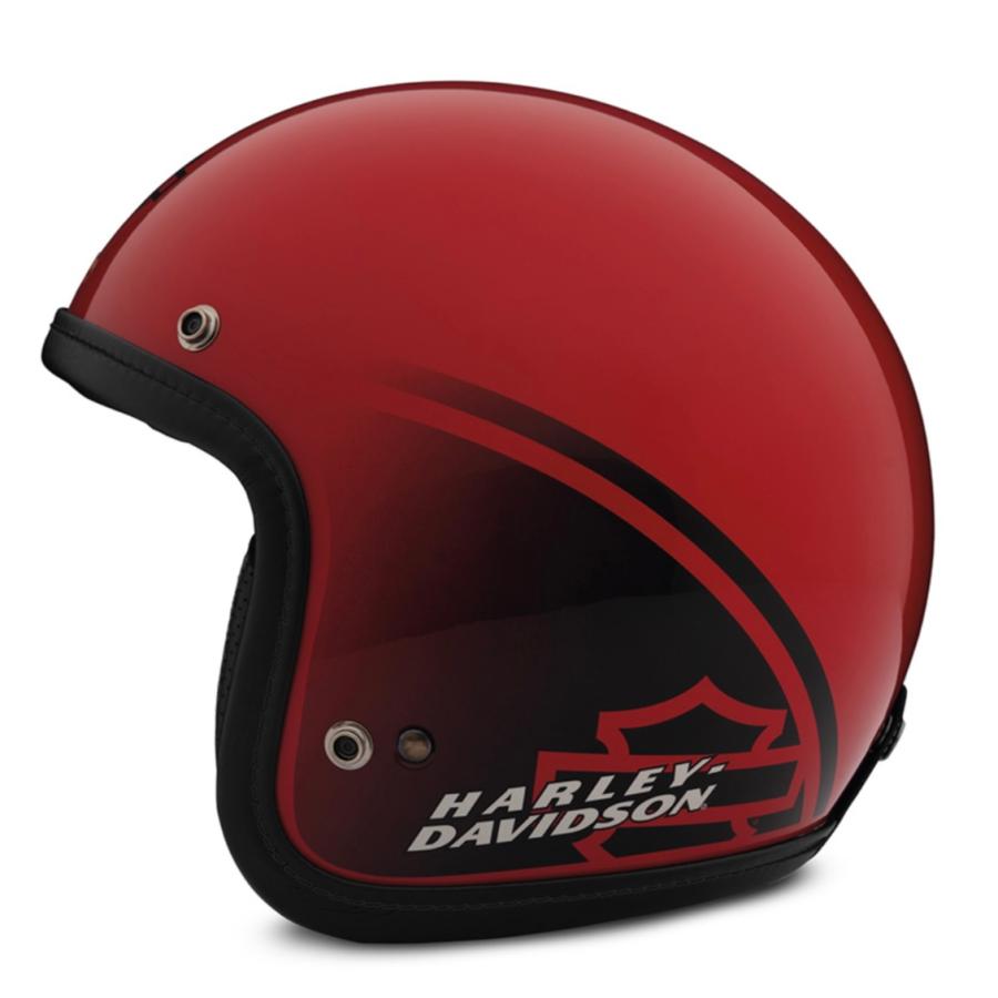 Harley Davidson クラシックエア 赤 メトロポリタン ヘルメット Harley Davidson クラシックエア 赤 メトロポリタン ヘルメット