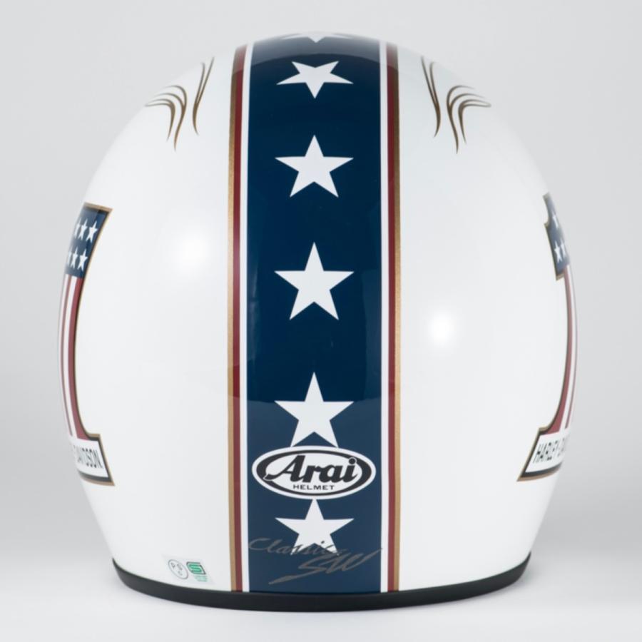 NO.1　ロゴ  HARLEY DAVIDSON  ハーレダビッドソン純正 Arai クラシックSW ジェットヘルメット｜baikuya-utsunomiya｜04