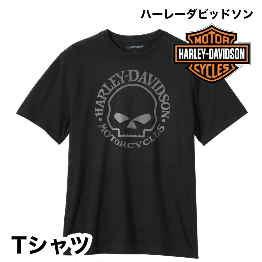 Harley Davidson ハーレー プリントTシャツ スカル HARLEYDAVIDSON  