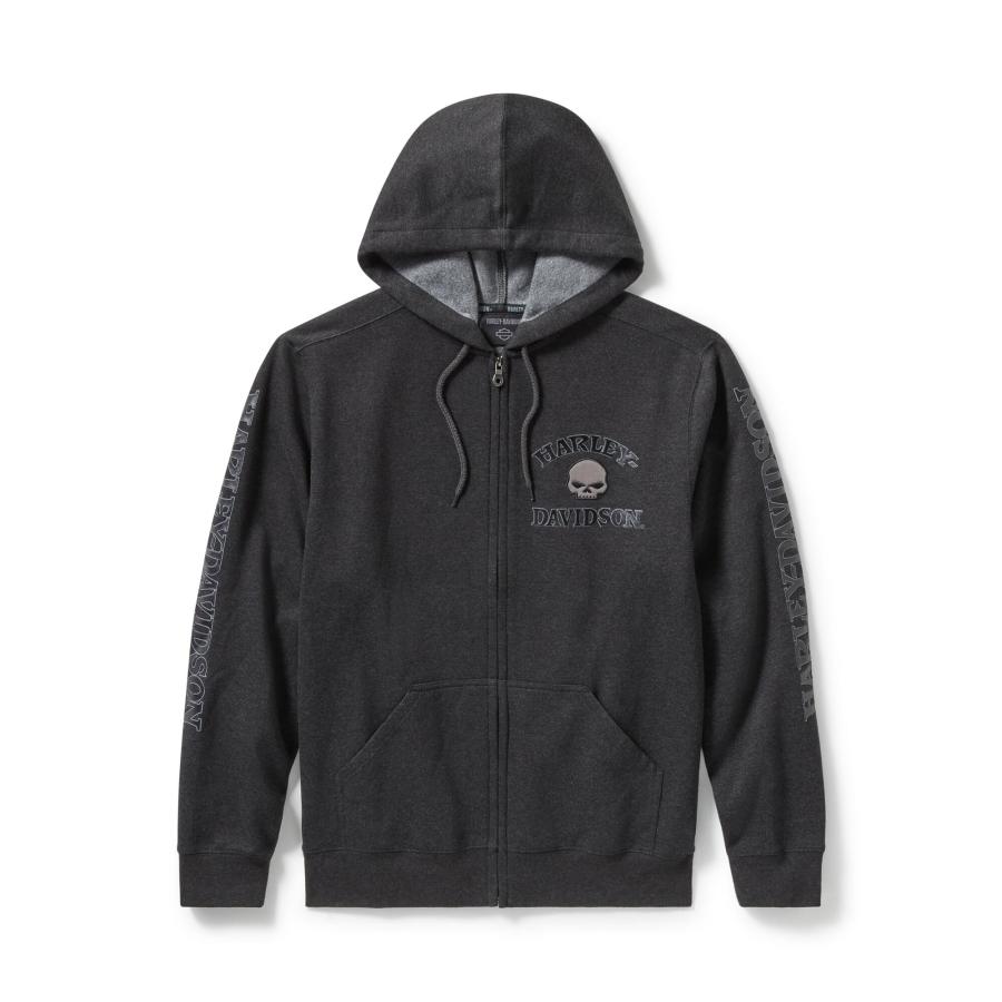 Harley Davidson（ハーレー・ダビッドソン） ウィリーG スカル ジップ