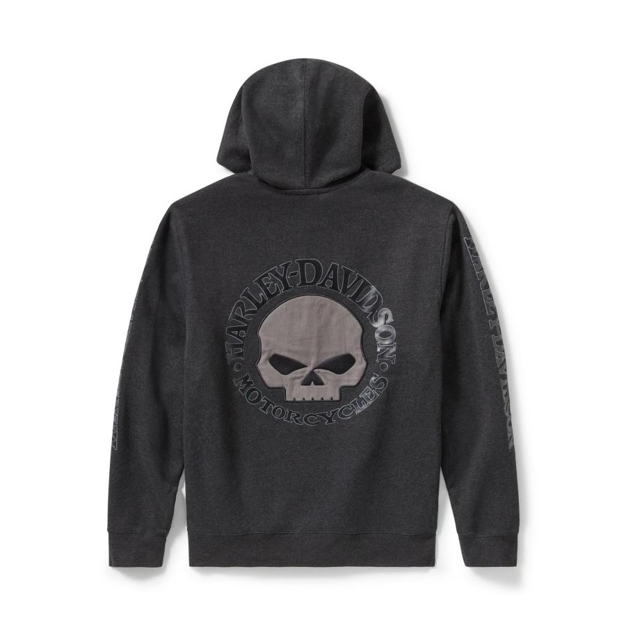 Harley Davidson（ハーレー・ダビッドソン） ウィリーG スカル ジップ