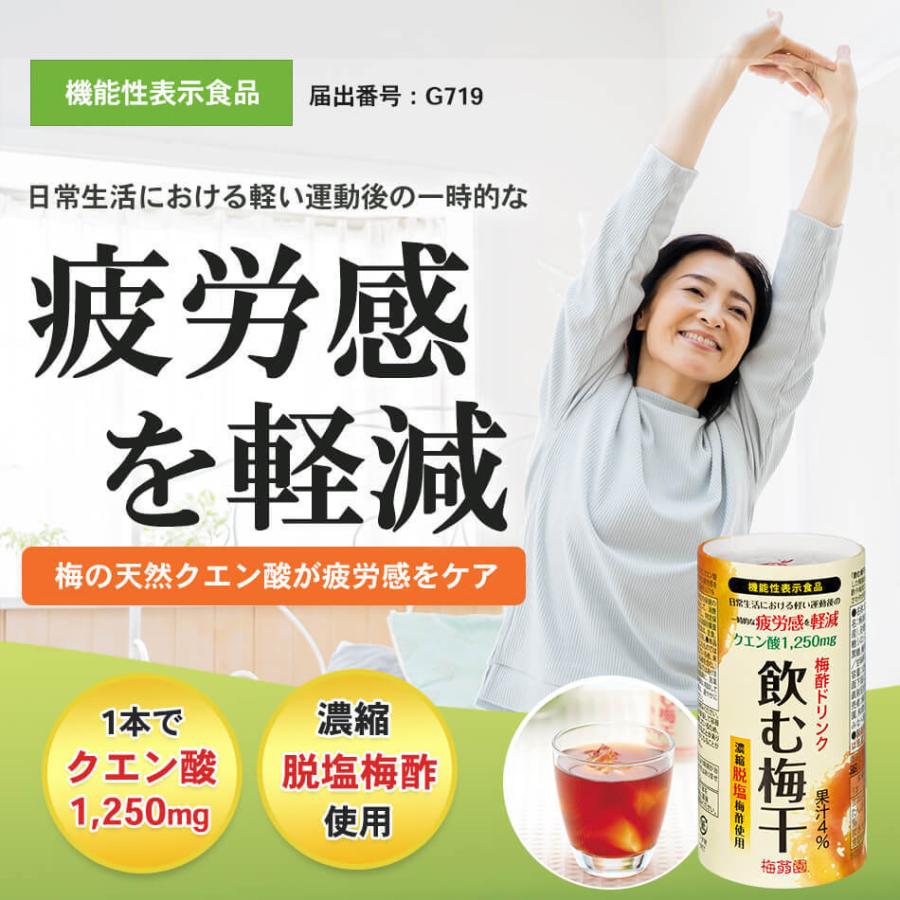 お試し限定商品 梅酢ドリンク 飲む梅干 18本入 初回限定 送料無料 (4998)  お試し｜baiouenn｜02