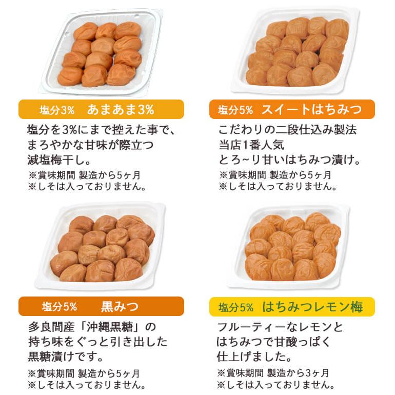 梅干し ご家庭用エコパック380g  選べる13種類 紀州南高梅 紀州小梅 はちみつ梅干し しそ漬け梅干し フルーツ梅 梅翁園 ばいおうえん | 梅翁園. | 01