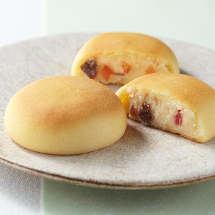 梅林堂 明治8年7個入(お菓子 和菓子 洋菓子 スイーツ ミルクまんじゅう お取り寄せ ミルク風味 ドライフルーツ)|bairindo|03