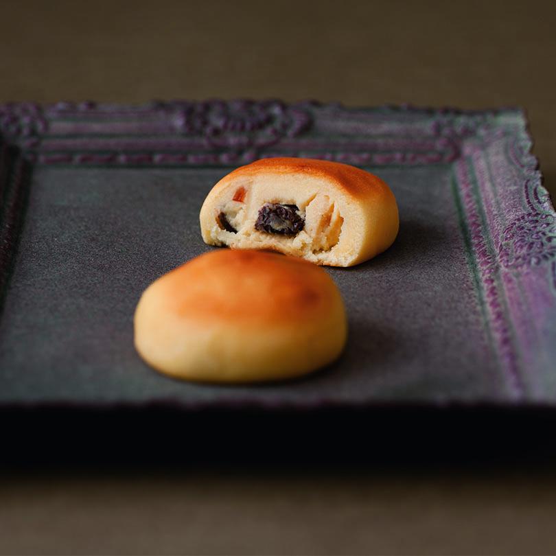 梅林堂 明治8年7個入(お菓子 和菓子 洋菓子 スイーツ ミルクまんじゅう お取り寄せ ミルク風味 ドライフルーツ)|bairindo|04