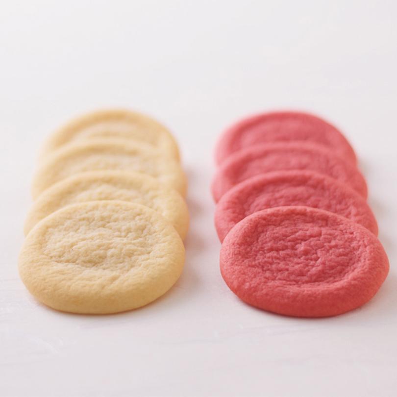 梅林堂 紅白やわらか12枚入(お菓子 和菓子 洋菓子 焼き菓子 紅白 スイーツ お取り寄せ 結婚 引き菓子 チョコ 苺 ミルク)｜bairindo｜05