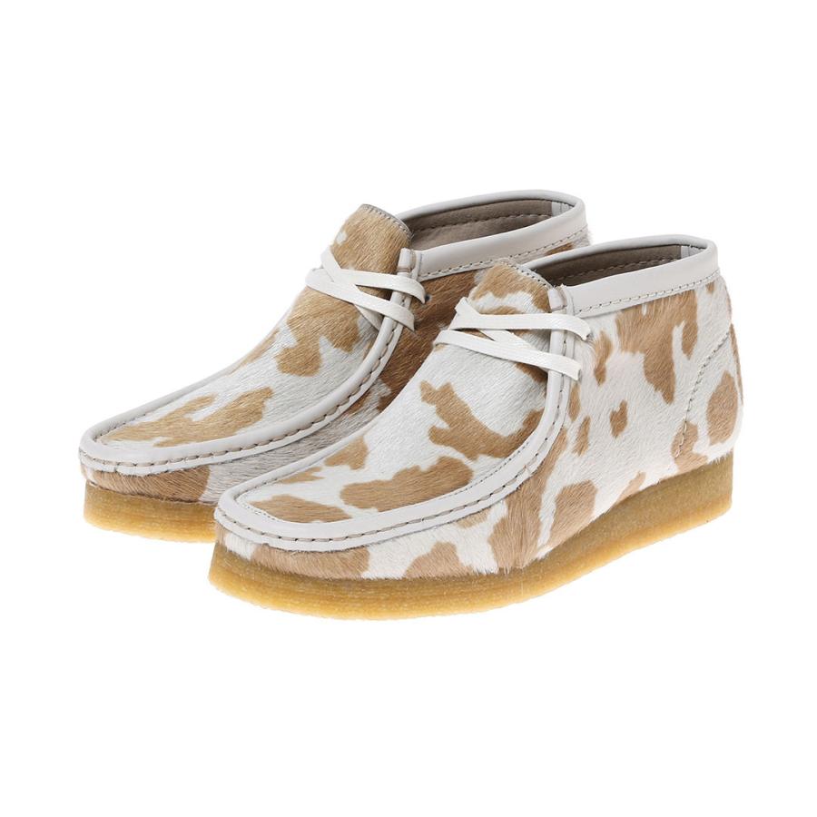 セール クラークス ワラビーブーツタンカウプリント Clarks Wallabee Boot Tan Cow Print レディース ウィメンズ シューズ フットウェア 靴 Bait 通販 Yahoo ショッピング