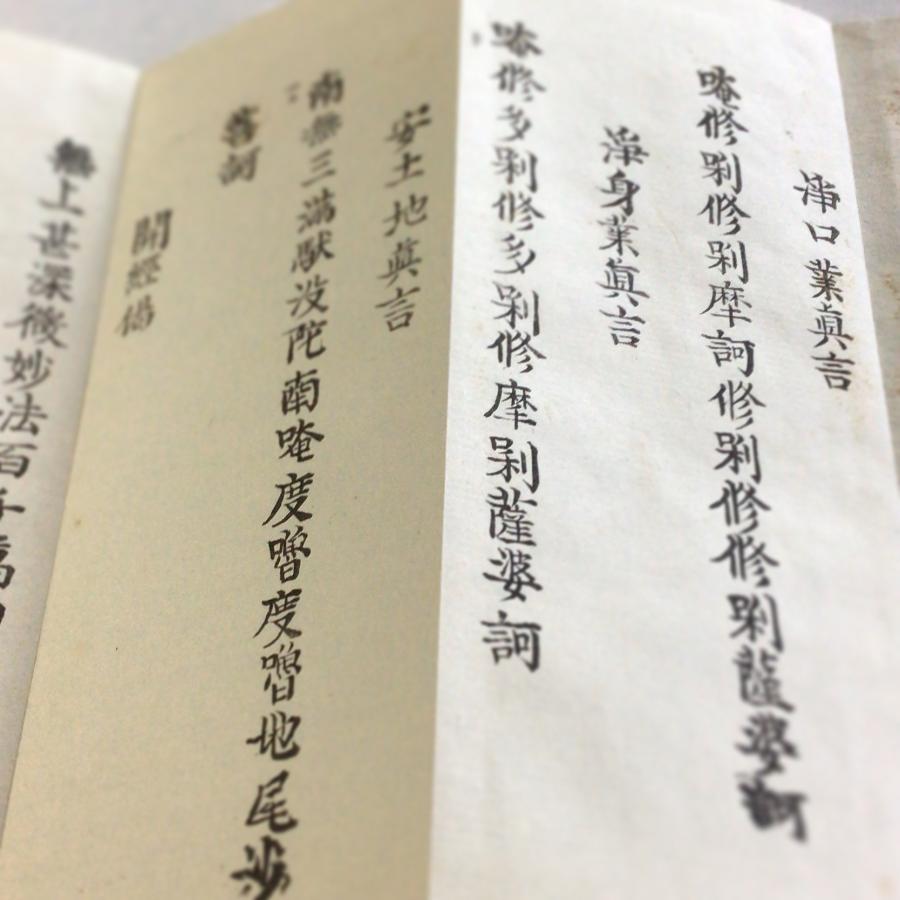 #資038 佛説化珠保命眞経 訓点付 小形 | 