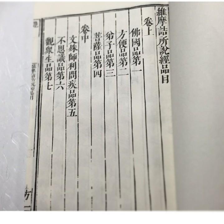 #001 鉄眼版 維摩詰所説経(木版手摺) |  | 01