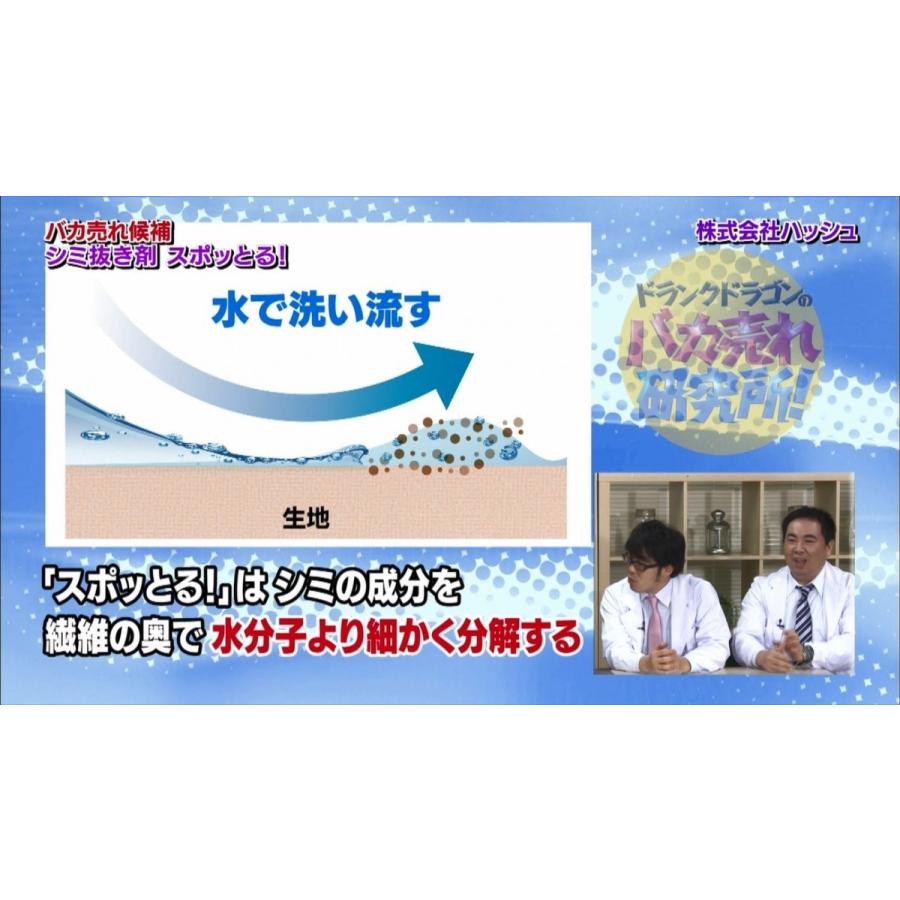 スポットる！染み抜き剤 150ml 新品未開封 染み抜き剤 スポッとる 100ml+150ml ハッシュ すぽっとる