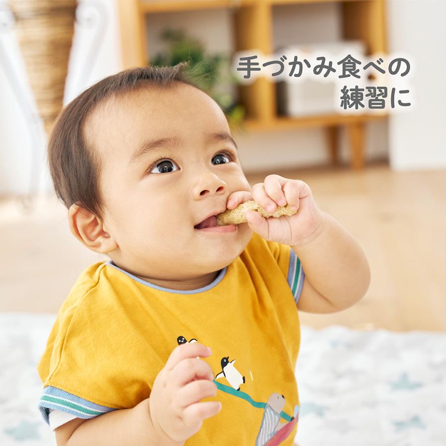 くちどけおこめぼー 25g 選べるお得な20パックセット プレーン 緑のやさい 赤のやさい 赤ちゃん お菓子 砂糖不使用 無添加 離乳食 国産米 おこめぼうの画像
