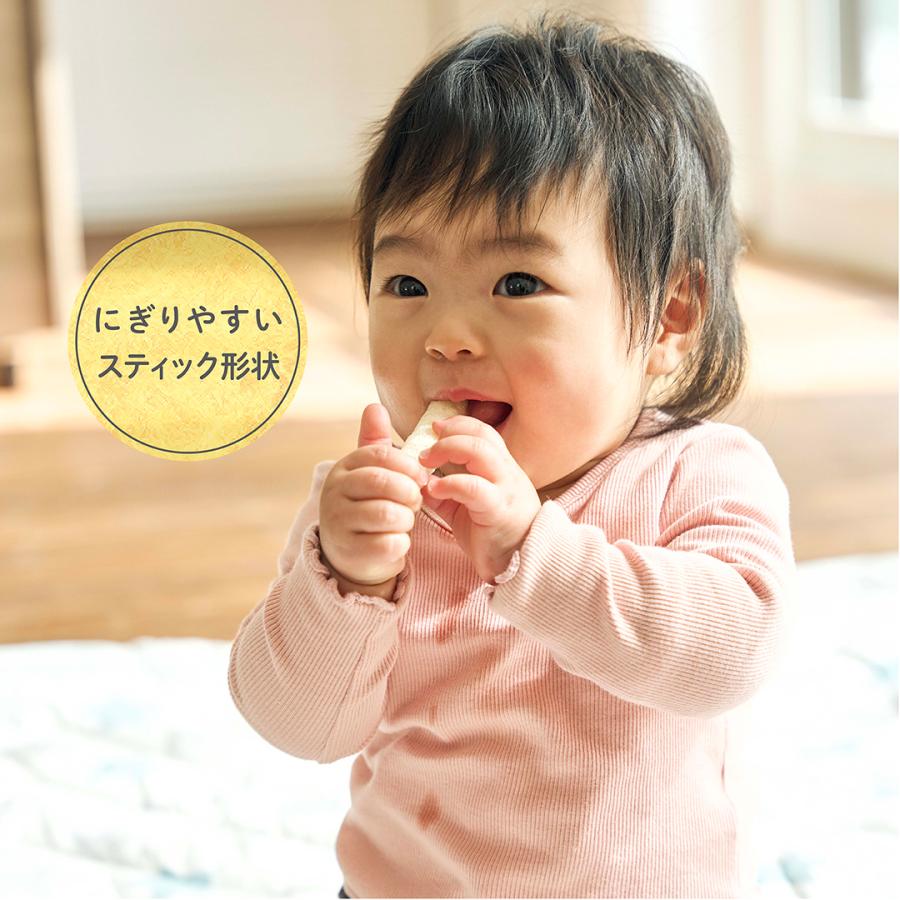くちどけおこめぼー 25g 選べるお得な20パックセット プレーン 緑のやさい 赤のやさい 赤ちゃん お菓子 砂糖不使用 無添加 離乳食 国産米 おこめぼうの画像