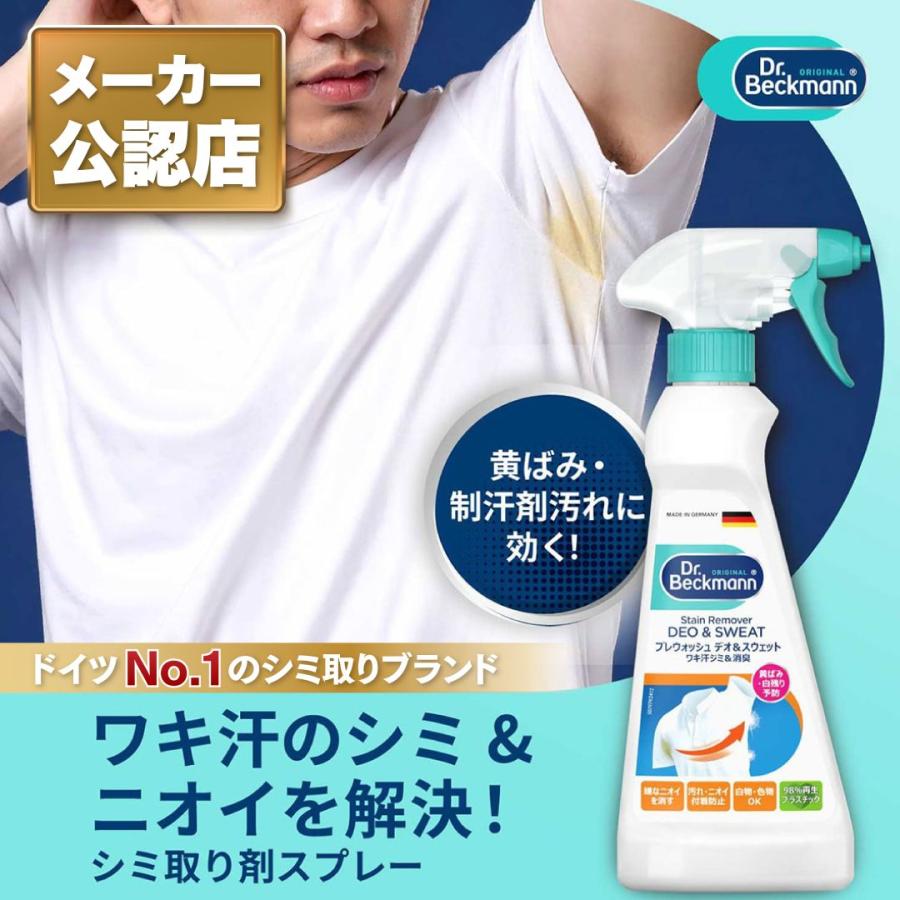 日本国内正規品 メーカー公認店 ドクターベックマン プレウォッシュ デオ&amp;スウェット ワキ汗ジミ&amp;消臭 用 送料無料（Yahoo!・バカ売れ研究所オンラインショップ）