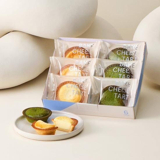 BAKE CHEESE TART（ベイクチーズタルト） 6P BOX（ オリジナルチーズ