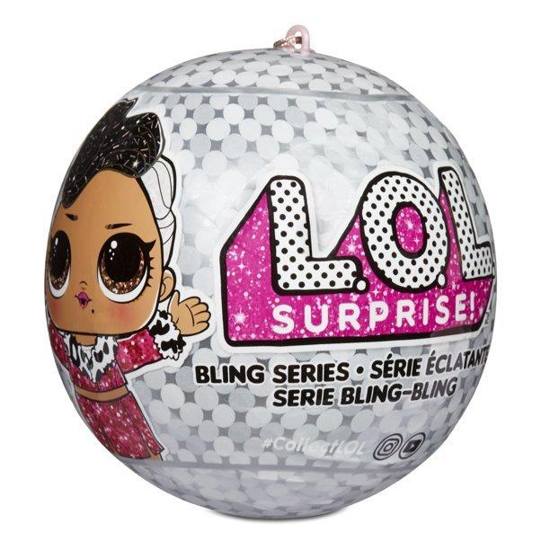 最新 ☆ LOLサプライズ BLING SERISE 4個 新品 ブリング LOL サプライズ ! ブリング シリーズ Bling Series ボール 人形 ドール
