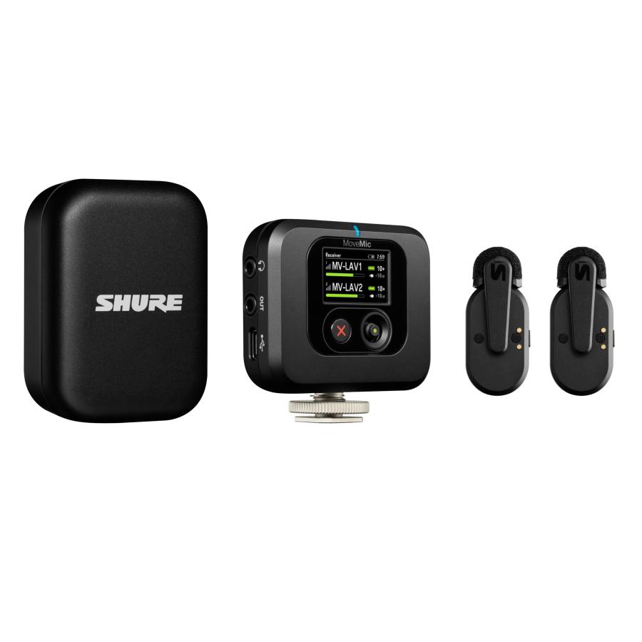 SHURE（シュア） MoveMic Two Kit 受信機キット MV-TWO-KIT-J-Z6
