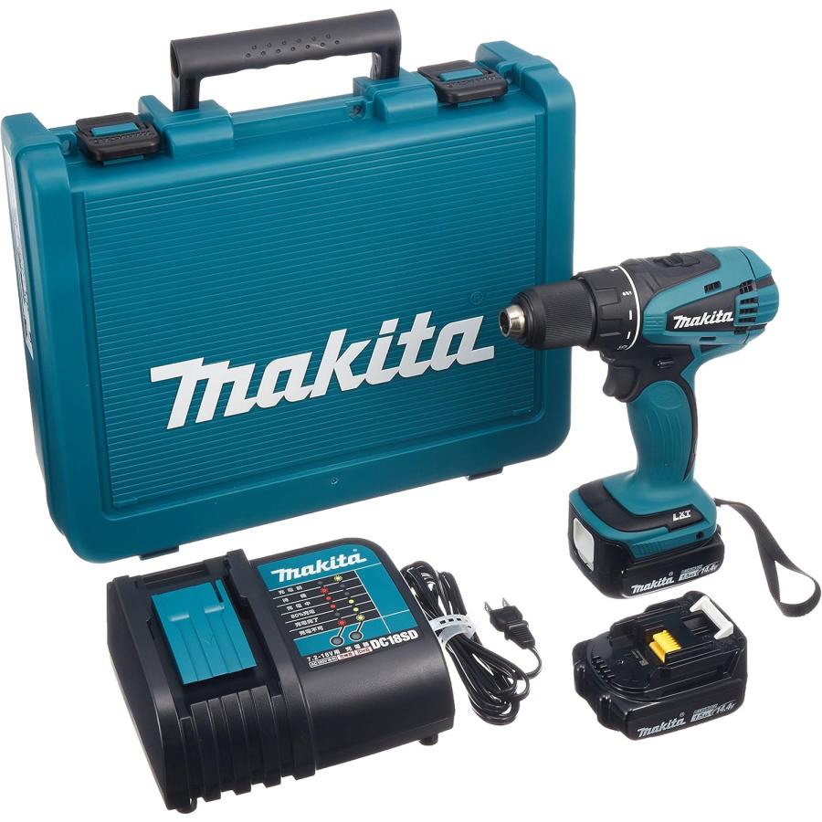 マキタ（makita） 充電式ドライバドリル 14.1V DF471DSHX 青 : World