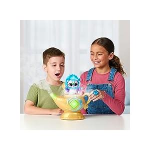 Magic Mixies マジックミクシーズ マジック ジーニー ランプ ブルー ぬいぐるみ 60以上のサウンドとリアクション 魔法 おもちゃ 並行輸入品_3