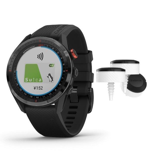 Approach GARMIN CT10 3個セット GPS ゴルフナビ S62 Black 010-02200