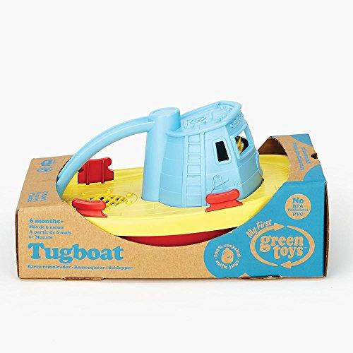 Green Toys グリーントイズ タグボート 船 ブルー お風呂 水遊び