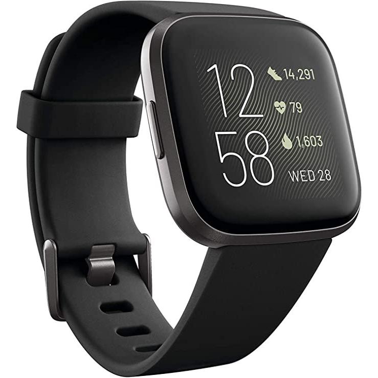 Google Fitbit Fitbit Versa 2 Alexa搭載 スマートウォッチ Black 