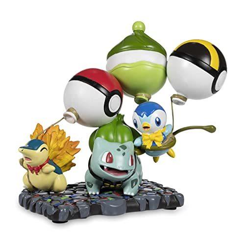 海外ポケモンセンター限定 セレブレーションパレード 25周年 ヒノアラシ フシギダネ ポッチャマ フィギュア 並行輸入品