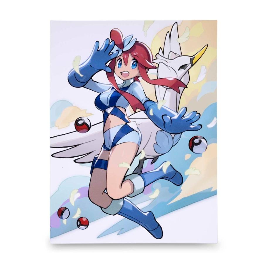ポケモン - 【フウロ】 海外ポケモンセンター限定  キャンバスウォールアート さいとうなおき Pokemon（ポケモン） 海外ポケモンセンター限定 トレーナー フウロ