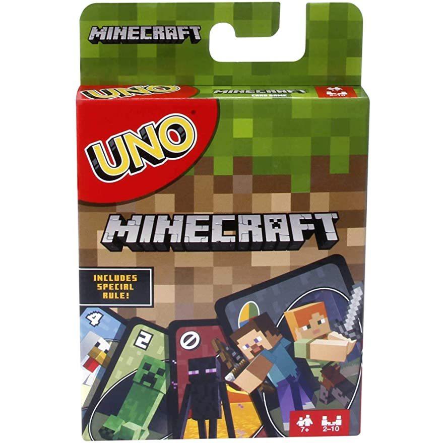 Mattel Minecraft Uno マインクラフト ウノ 並行輸入品 カードゲーム 英語版 代引不可