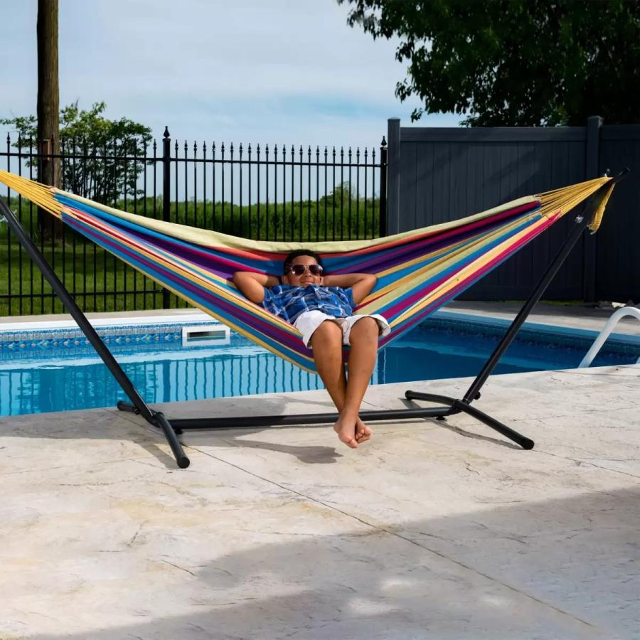 激安/新作 『VIVERE』の自立型ハンモックスタンド・キャリーケース付 ...