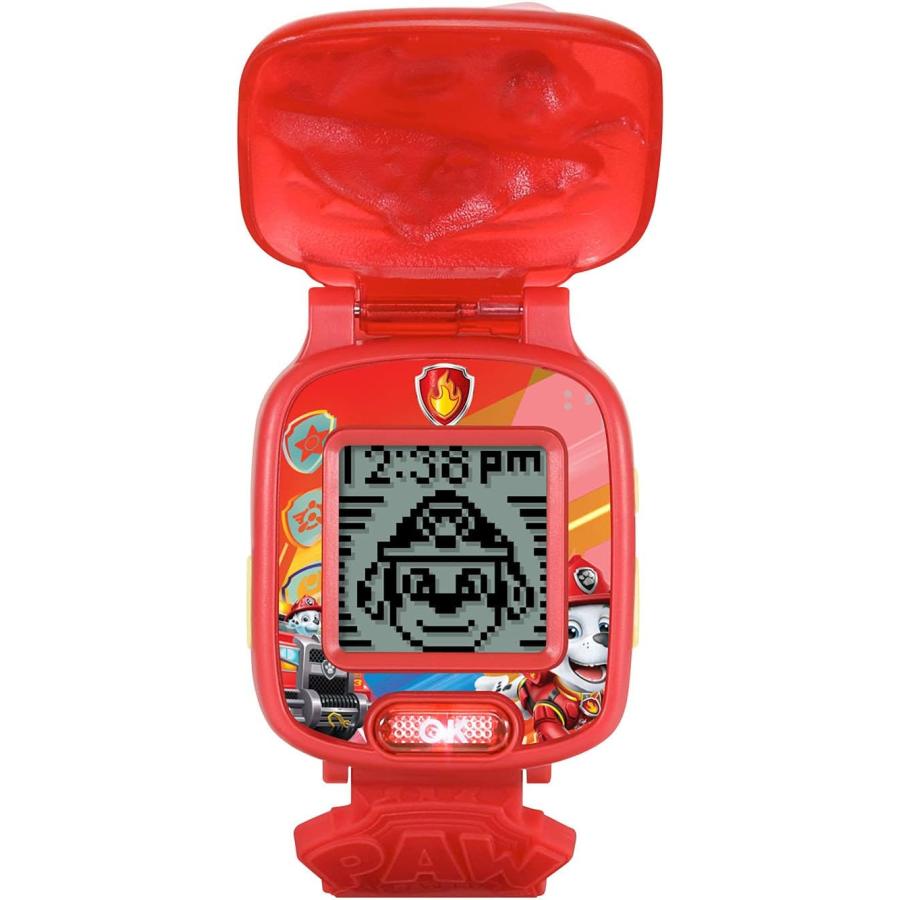 ヴイテック パウ パトロール ザ・ムービー ラーニングウォッチ マーシャル レッド VTech PAW Patrol 時計 おもちゃ パウパト 並行輸入品｜bakuyasuearth｜06