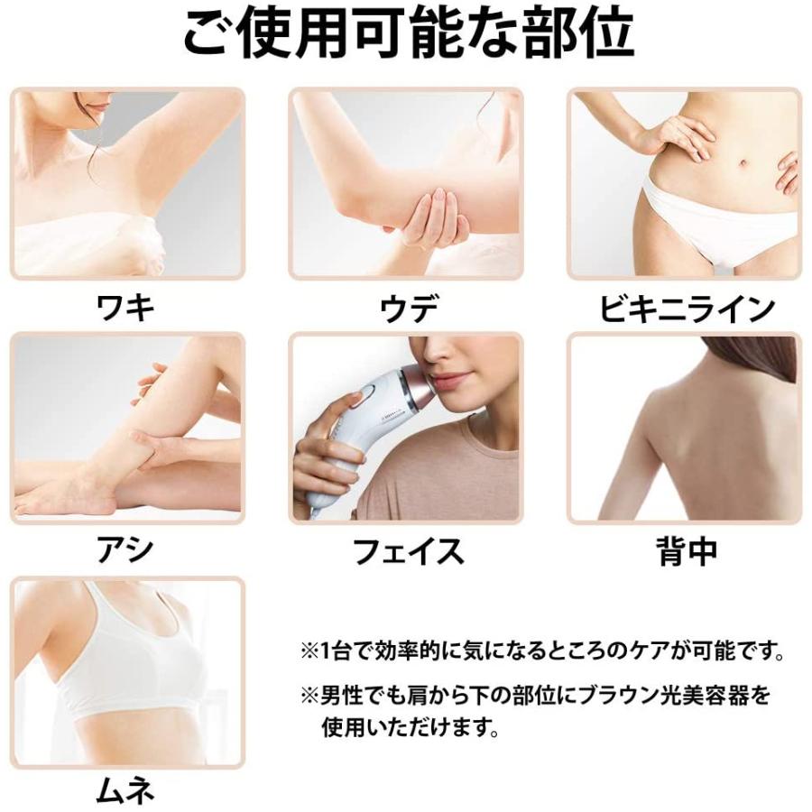 BRAUN（ブラウン） 光美容器 シルクエキスパート BD5007 ホワイト BD