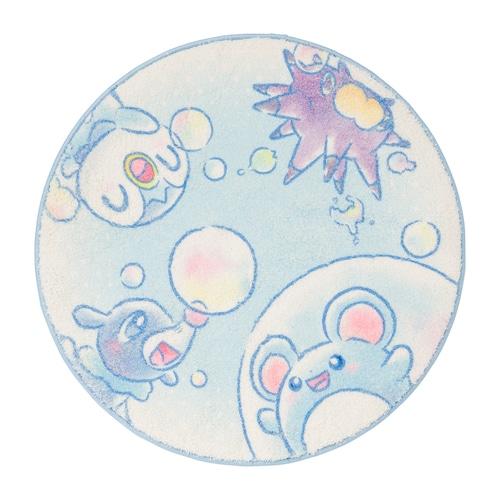 Pokemon ポケモンセンターオリジナル フロアマット ラグ bubbly hour