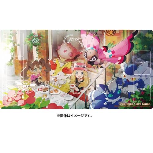 ポケモンカードゲーム　プレイマット２種　トレーナーズサロン　セレナ Pokemon（ポケモン） ポケモンカードゲーム ラバープレイマット セレナ