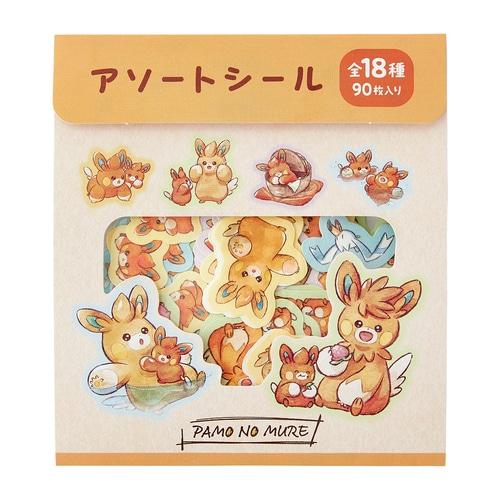 Pokemon ポケモンセンターオリジナル アソートシール PAMO NO Pokemon ポケモンセンターオリジナル アソートシール PAMO NO