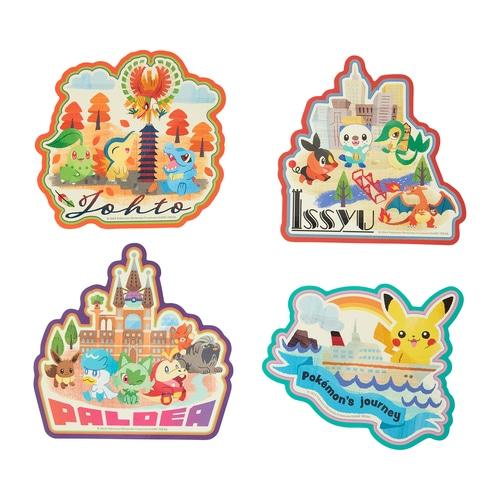 Pokemon（ポケモン） ポケモンセンターオリジナル ステッカー4枚セット