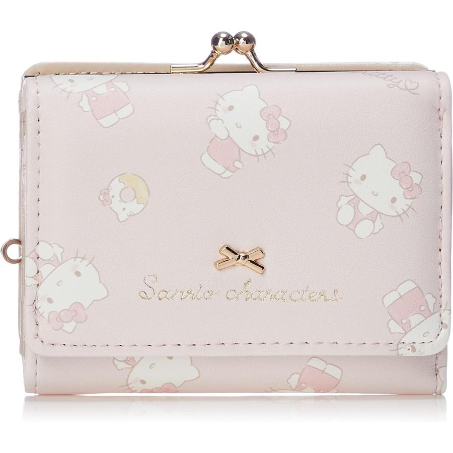 sanrio（サンリオ） ハローキティ がま口ウォレット 三つ折り財布 ミニ