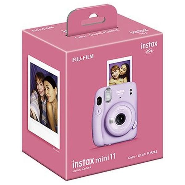 チェキ FUJIFILM インスタントカメラ instax mini 11 ライラック