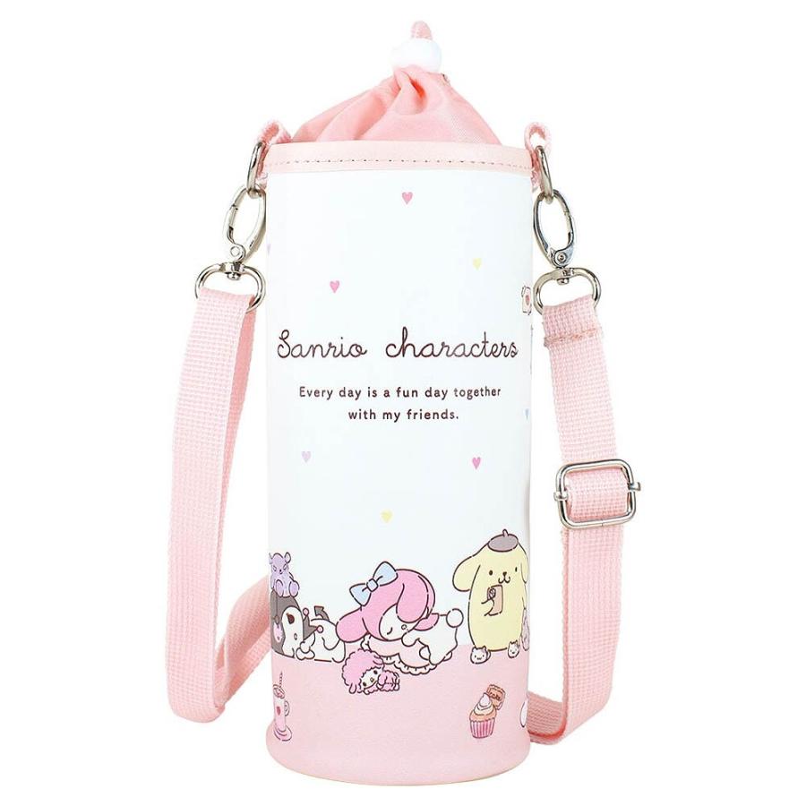 sanrio（サンリオ） ペットボトルカバー L ふんわりロマン ピンク 水筒