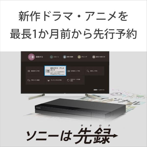SONY（ソニー） ブルーレイディスクレコーダー 2TB HDD内蔵 Ultra HD