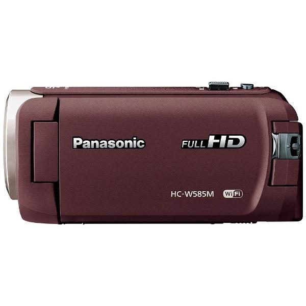 Panasonic デジタルハイビジョンビデオカメラHC-W585M ブラウン Panasonic（パナソニック） HC-W585M ビデオカメラ ブラウン フル