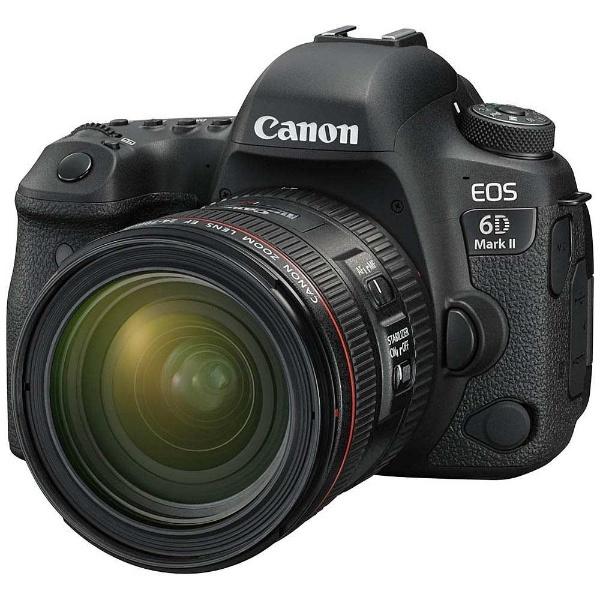 定番スタイル キヤノン CANON EOS 6D Mark II 注目ブランド EF24-70L レンズキット IS デジタル一眼レフカメラ ズームレンズ USM