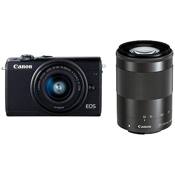 キヤノン CANON EOS M100 ミラーレス一眼カメラ ダブルズームキット