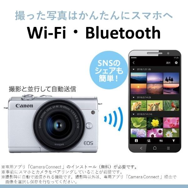 EOS M CANON M200 ミラーレス一眼カメラ ダブルレンズキット
