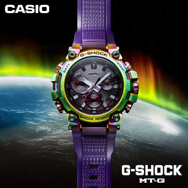 カシオ CASIO Bluetooth搭載ソーラー電波時計 G-SHOCK Gショック MT-Gシリーズ オーロラオーバル コンセプト スペシャルモデル MTG-B3000PRB-1AJR｜bakuyasuearth｜16